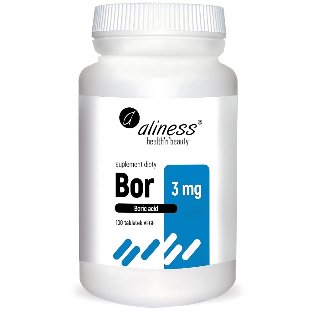 Aliness - Bor 3 mg - 100 tabletek 